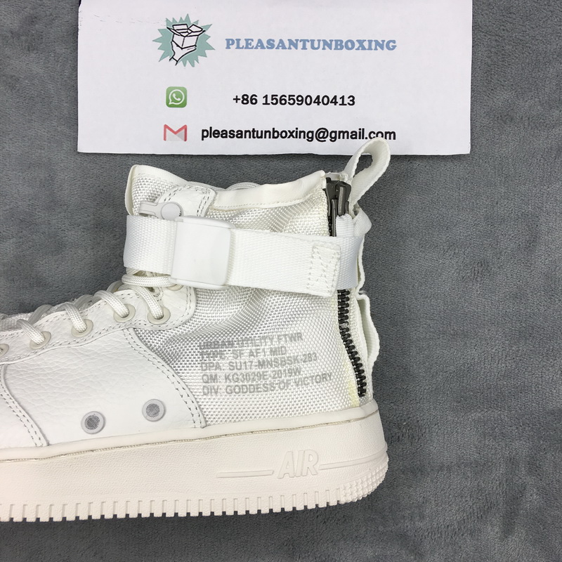 Authentic Nike Special Field Air Force 1 Mid “Triple White”